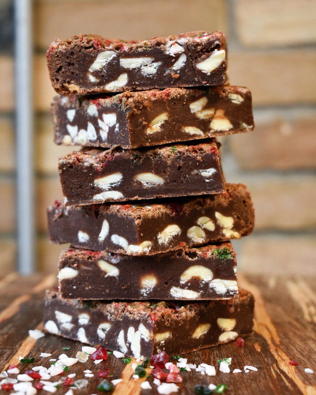 peppermint white chocolate brownie Nutmeg Online Shop